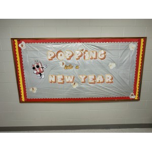 Popping into a New Year Bulletin Board
